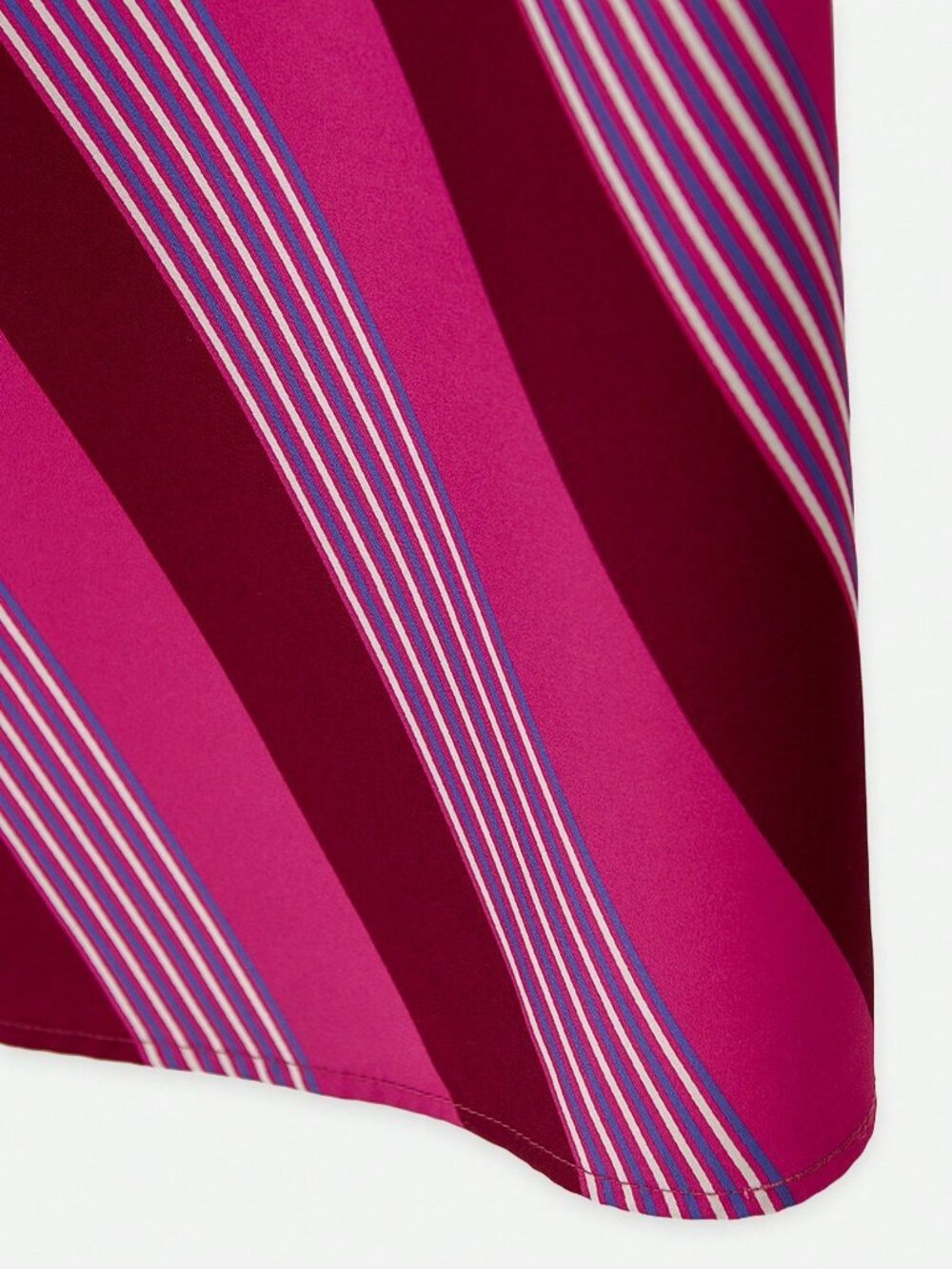 Multicolor Casual Women's Striped Maxi Skirt. - Picture 8 of 9